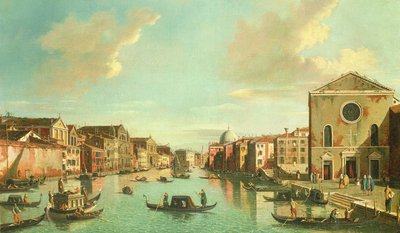 Het Grote Kanaal, Venetië, 18e eeuw door William James